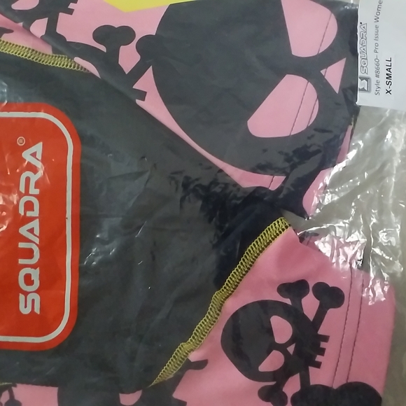 Squadra Pro-Issue Trishort Cycling Short. NWT! Skull Crossbones Shorts. - Picture 14 of 14